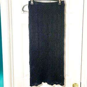 Cotton Crochet Lace Tube Dress or Midi Skirt